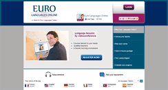 Desktop Screenshot of eurolanguagesonline.live-learning-academy.com